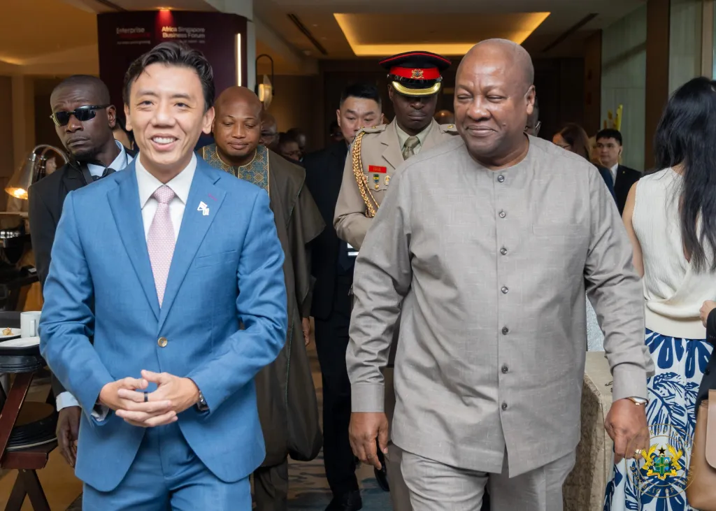 Pres. Mahama Showcases Ghana’s Next-Gen Projects at Africa-Singapore Business Forum