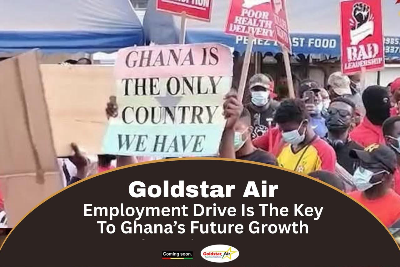 Goldstar Air’s Employment Drive Is The Key To Ghana’s Future Growth