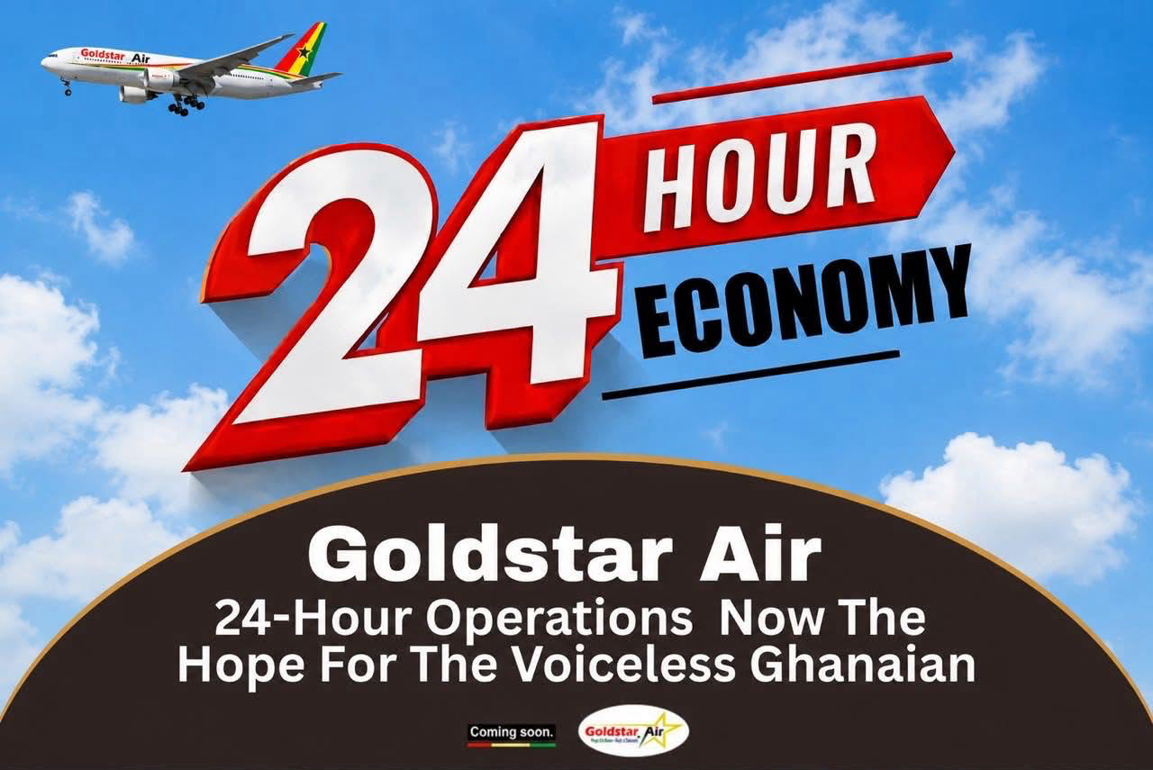 Goldstar Air’s 24-Hour Operations Now The Hope For The Voiceless Ghanaian